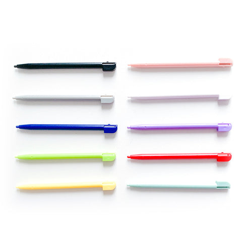 10 x Nintendo DS Lite Stylus Pens (Mixed Colours)